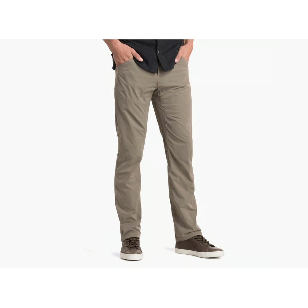 Kuhl Silencr Pants Mens 36x32 Khaki Water Resistant Stretch Lightweight Ripstop